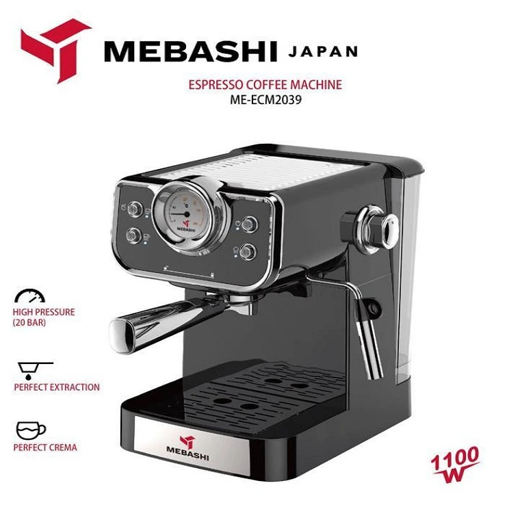 اسپرسو ساز خانگی 1.5 لیتری مباشی مدل ME-ECM 2039